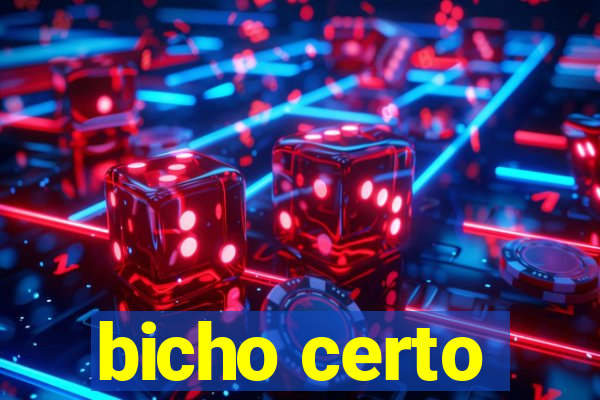 bicho certo